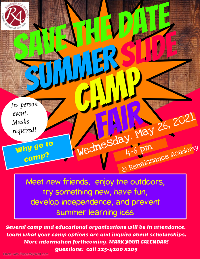 Summer Camp Fair Flyer