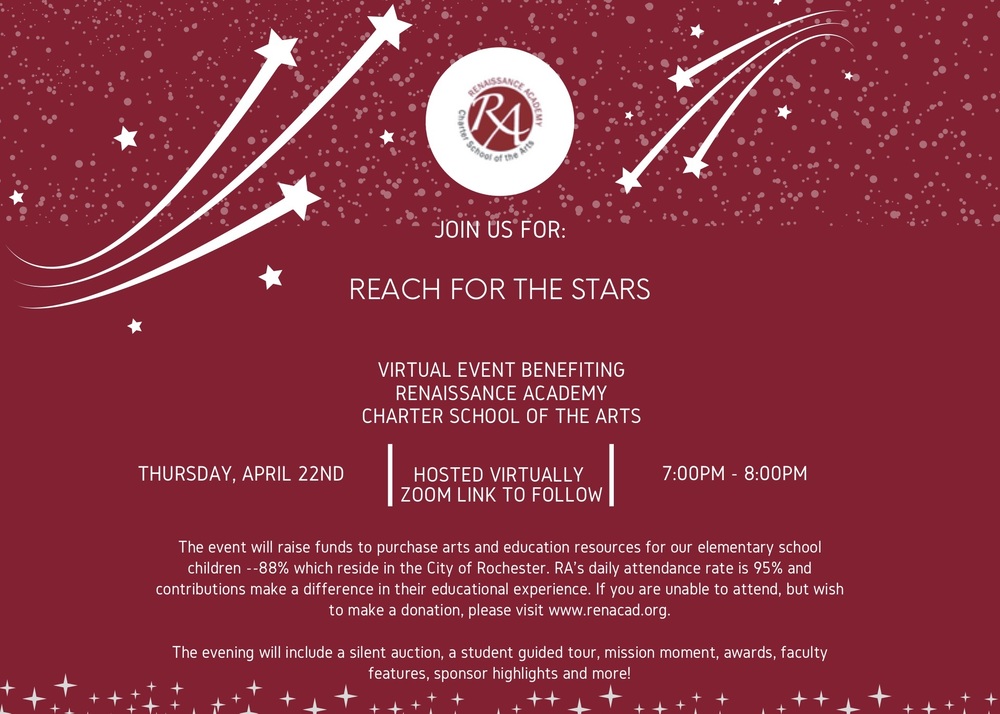 Reach for the Stars Invitation