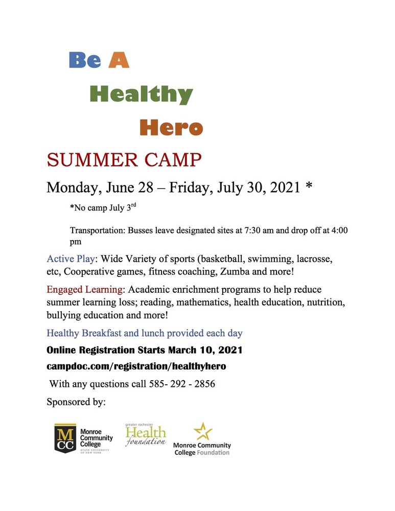 Healthy Hero Summer Camp