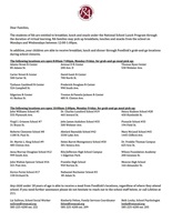 National School Lunch Program and Foodlink's Grab-and-Go Meal Sites