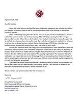 Important Message from Dr. Cozine