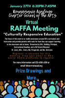 Culturally Responsive Education : RAFFA Meeting 1/27/21