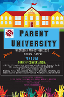 Parent University 10/7/20