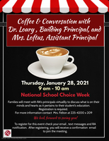 Coffee & Conversation with the Principal