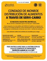 Monroe County Drive Thru Food Distributions